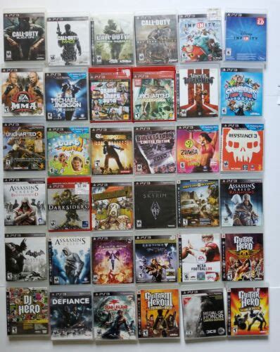 ebay playstation 3 games.